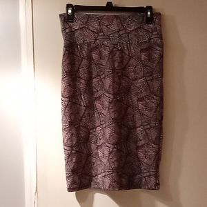 LuLaRoe Mid Length Skirt Size Small